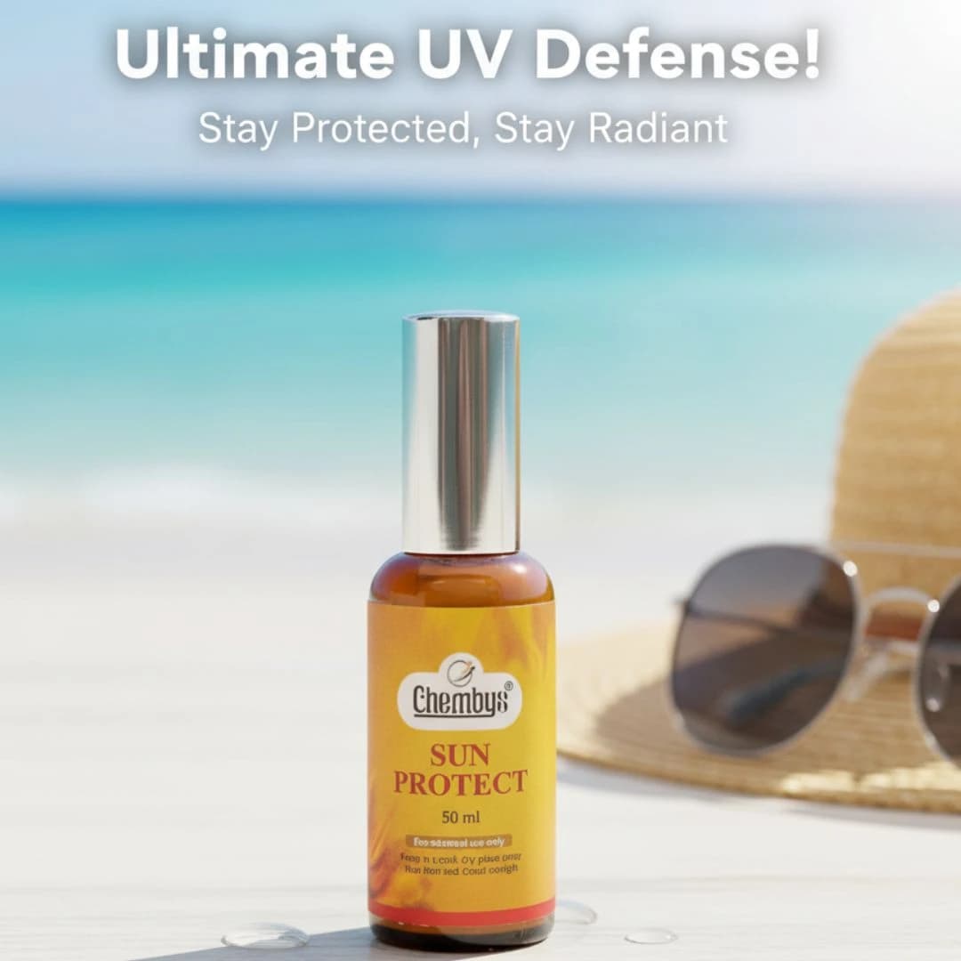 Chembys Sun Protect Sunscreen Lotion – 50 ml (Broad-Spectrum Day Care)