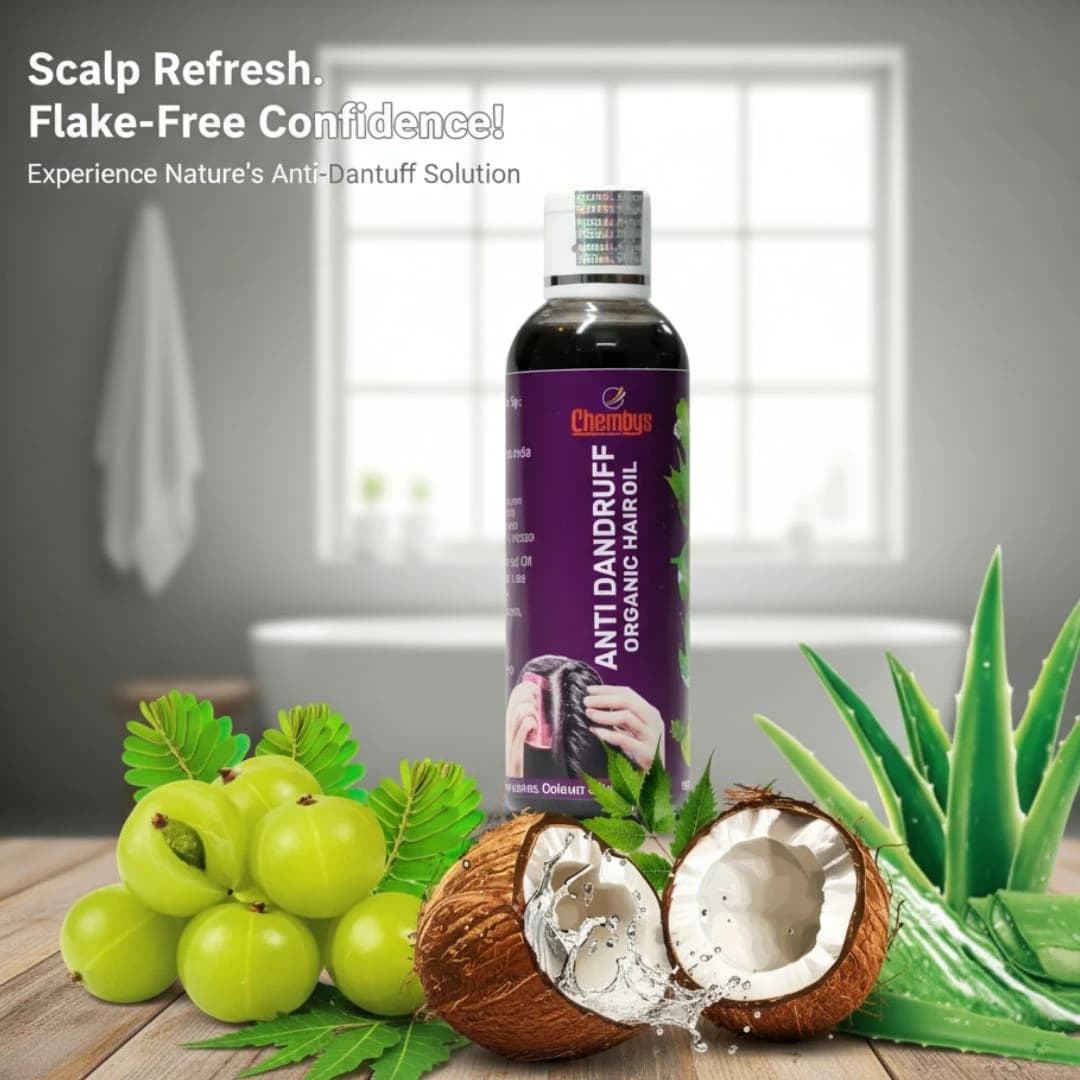 Chembys No-Flak Flake-Free Anti-Dandruff Hair Oil