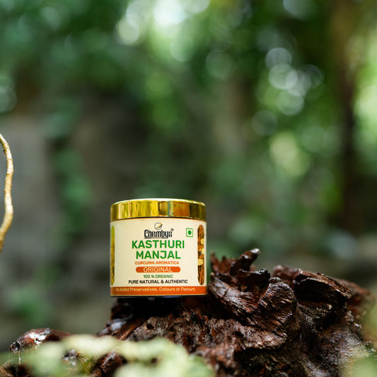 Natural skincare with Chembys kasthuri manjal (curcuma aromatica)