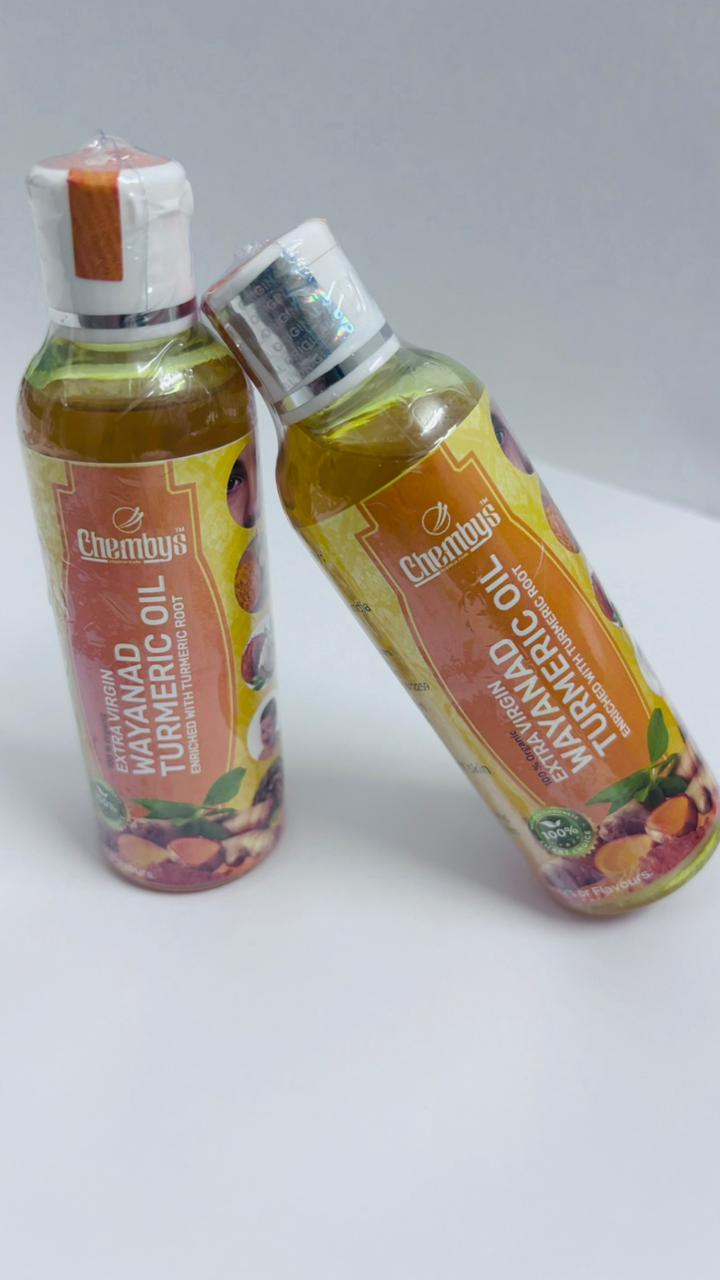 Chembys Pure Organic Wayanadan High Curcumin Turmeric in Virgin Coconut Oil for Brighter skin