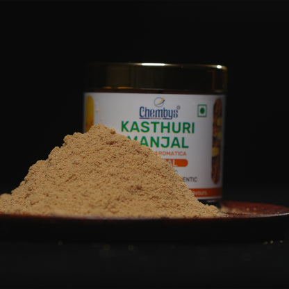 Chembys Glowing Skin Secret: 100% Pure Kerala Kasthuri Manjal Magic Turmeric Powder ✨